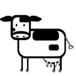 人と牛の身体の構造の違い