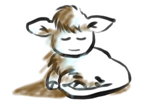 件（くだん）…世の中が混乱すると出てくると言われる妖怪