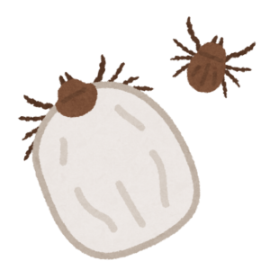 マダニが飛ぶ?!