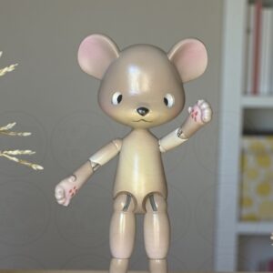 ネズミドールちゃんできました！（アイドールに連れていきます！）