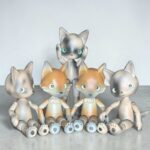 【新作紹介】さび猫ちゃんとキツネちゃん完成しました！